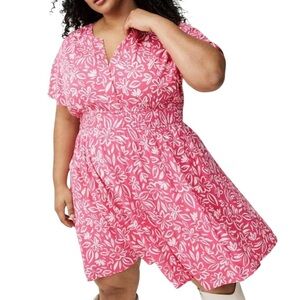 TORRID A-Line Floral Mini Dress Sz 3